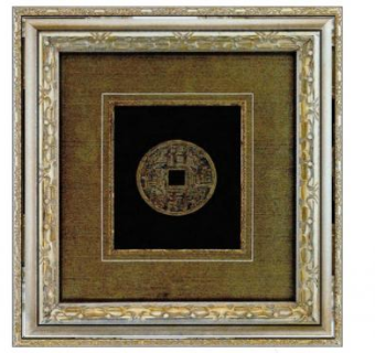 钱币墙饰挂件SU模型下载_sketchup草图大师SKP模型