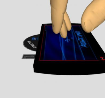 PSP游戏触摸屏SU模型_su模型下载 草图大师模型_SKP模型