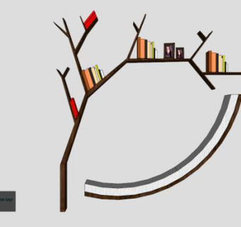 阅读树SU模型下载_sketchup草图大师SKP模型