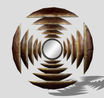 迷幻镜子SU模型下载_sketchup草图大师SKP模型