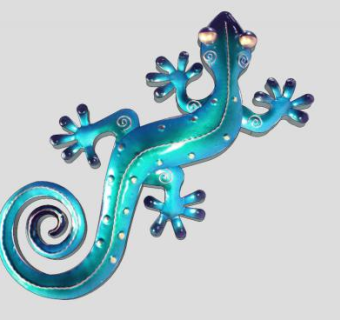 蜥蜴墙装饰SU模型下载_sketchup草图大师SKP模型