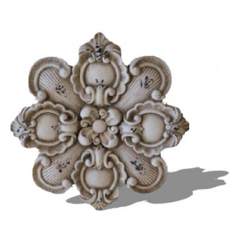 玛利亚墙装饰SU模型下载_sketchup草图大师SKP模型