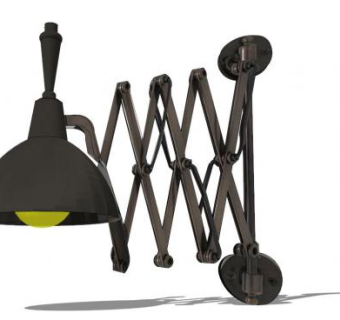 简约沙发枕头灯SU模型下载_sketchup草图大师SKP模型