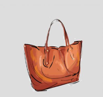 服装吊袋手提袋SU模型下载_sketchup草图大师SKP模型