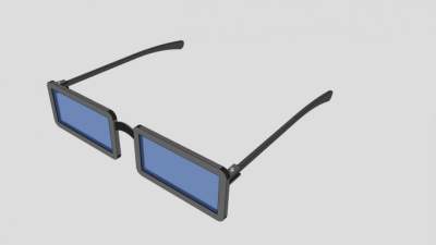 衣物太阳镜SU模型下载_sketchup草图大师SKP模型