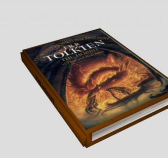 霍比特人书籍SU模型下载_sketchup草图大师SKP模型