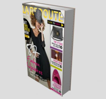 恐惧目录杂志SU模型下载_sketchup草图大师SKP模型