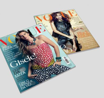 VOGUE时尚杂志SU模型下载_sketchup草图大师SKP模型