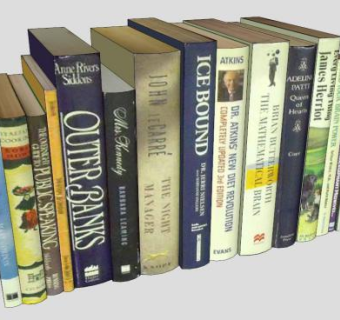 书籍控制书SU模型下载_sketchup草图大师SKP模型