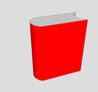 书籍红书SU模型下载_sketchup草图大师SKP模型