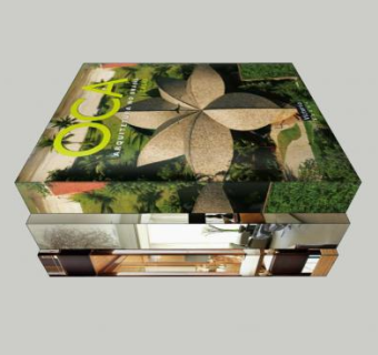 设计书籍SU模型下载_sketchup草图大师SKP模型