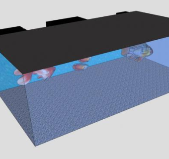 工艺玻璃缸SU模型下载_sketchup草图大师SKP模型