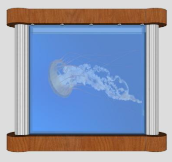 水晶鱼缸SU模型下载_sketchup草图大师SKP模型