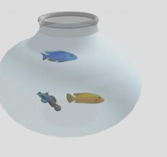 阿克瓦里水族馆鱼缸SU模型下载_sketchup草图大师SKP模型