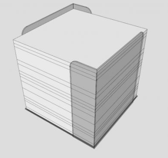 办公备忘记事本SU模型下载_sketchup草图大师SKP模型