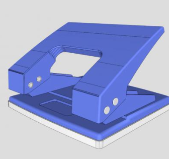 穿孔机冲床SU模型下载_sketchup草图大师SKP模型