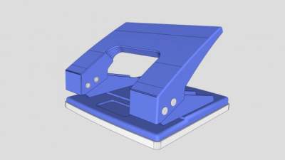 穿孔机冲床SU模型下载_sketchup草图大师SKP模型