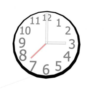 现代家具挂钟SU模型下载_sketchup草图大师SKP模型