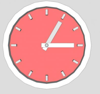 现代简约时钟SU模型下载_sketchup草图大师SKP模型