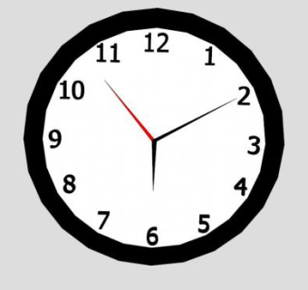 现代基本时钟SU模型下载_sketchup草图大师SKP模型