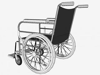<em>轮椅</em>的SU模型设计_su模型下载 草图大师模型_SKP模型