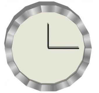 简单挂钟SU模型下载_sketchup草图大师SKP模型