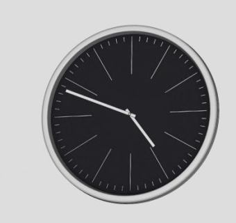 长城时钟SU模型下载_sketchup草图大师SKP模型