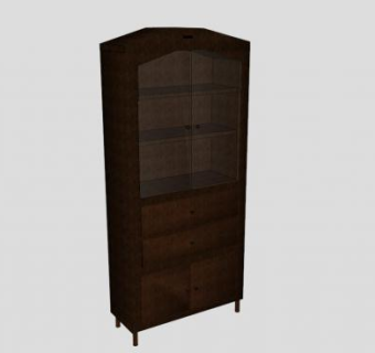 简易中式橱柜SU模型下载_sketchup草图大师SKP模型