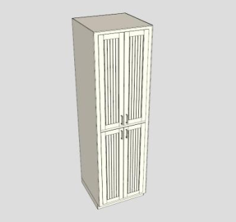 厨房储藏室橱柜SU模型下载_sketchup草图大师SKP模型