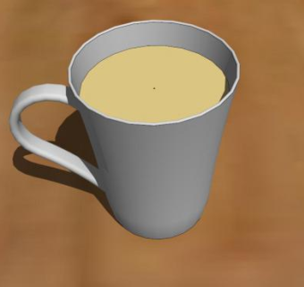 咖啡杯茶具SU模型下载_sketchup草图大师SKP模型