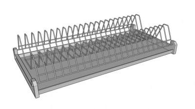 厨房餐具烘盘SU模型下载_sketchup草图大师SKP模型