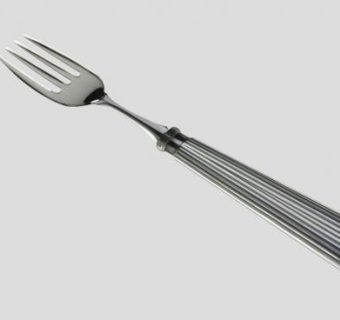 泰坦尼克号甜点叉子SU模型下载_sketchup草图大师SKP模型