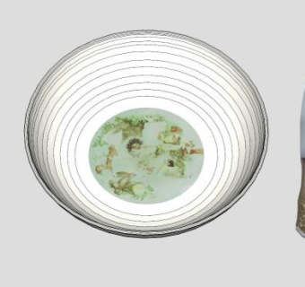 不锈钢餐具SU模型下载_sketchup草图大师SKP模型