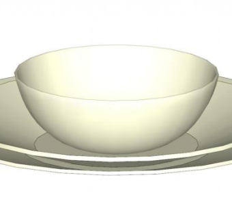 餐厅厨房餐具SU模型下载_sketchup草图大师SKP模型