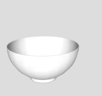 厨房餐具碗SU模型下载_sketchup草图大师SKP模型