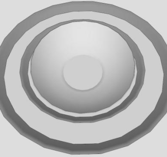 中国陶瓷瓷盘SU模型下载_sketchup草图大师SKP模型