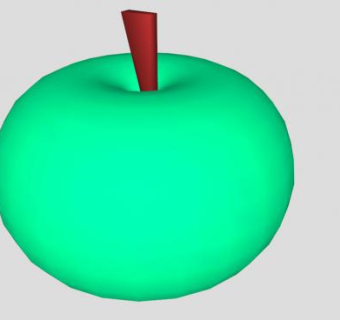 史密斯青苹果SU模型下载_sketchup草图大师SKP模型