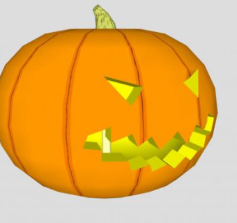 葫芦科南瓜SU模型下载_sketchup草图大师SKP模型