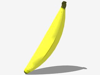 水果<em>香蕉</em>SU模型下载_sketchup草图大师SKP模型