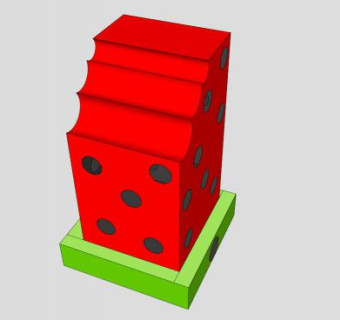 西瓜水果SU模型下载_sketchup草图大师SKP模型