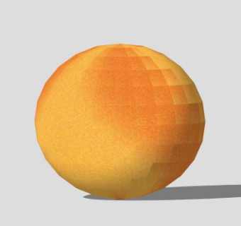 红宝石柚子SU模型下载_sketchup草图大师SKP模型