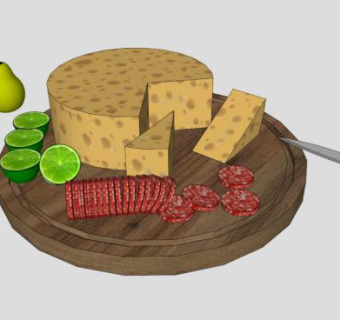 食物食品零食SU模型下载_sketchup草图大师SKP模型