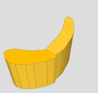 香蕉植物SU模型下载_sketchup草图大师SKP模型