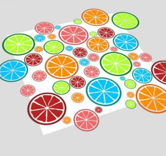 柑橘类植物SU模型下载_sketchup草图大师SKP模型