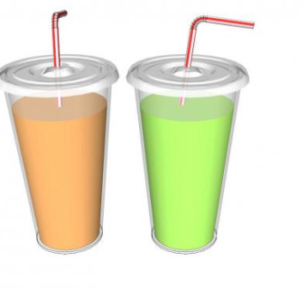 果汁饮料SU模型下载_sketchup草图大师SKP模型