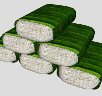 印尼菜食品SU模型下载_sketchup草图大师SKP模型