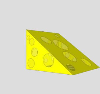 奶酪食品SU模型下载_sketchup草图大师SKP模型