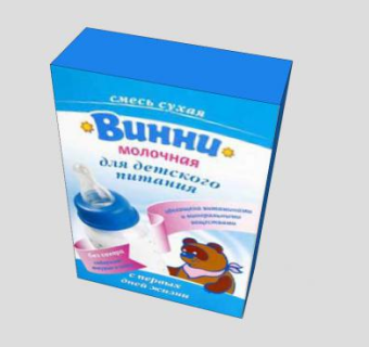 婴儿食品SU模型下载_sketchup草图大师SKP模型