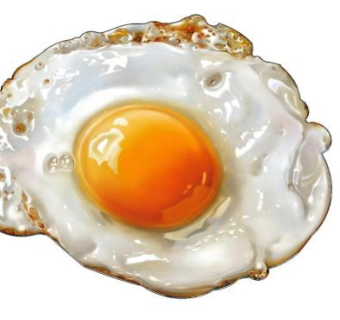 食品煎蛋SU模型下载_sketchup草图大师SKP模型