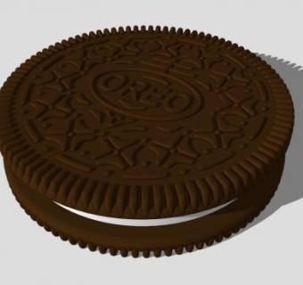 奥利奥曲奇饼干SU模型下载_sketchup草图大师SKP模型